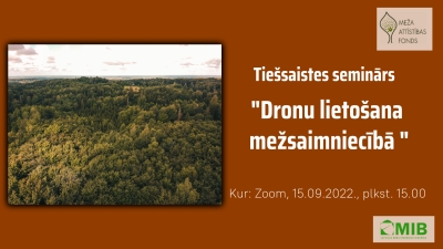 dronu lietosana mezsaimnieciba
